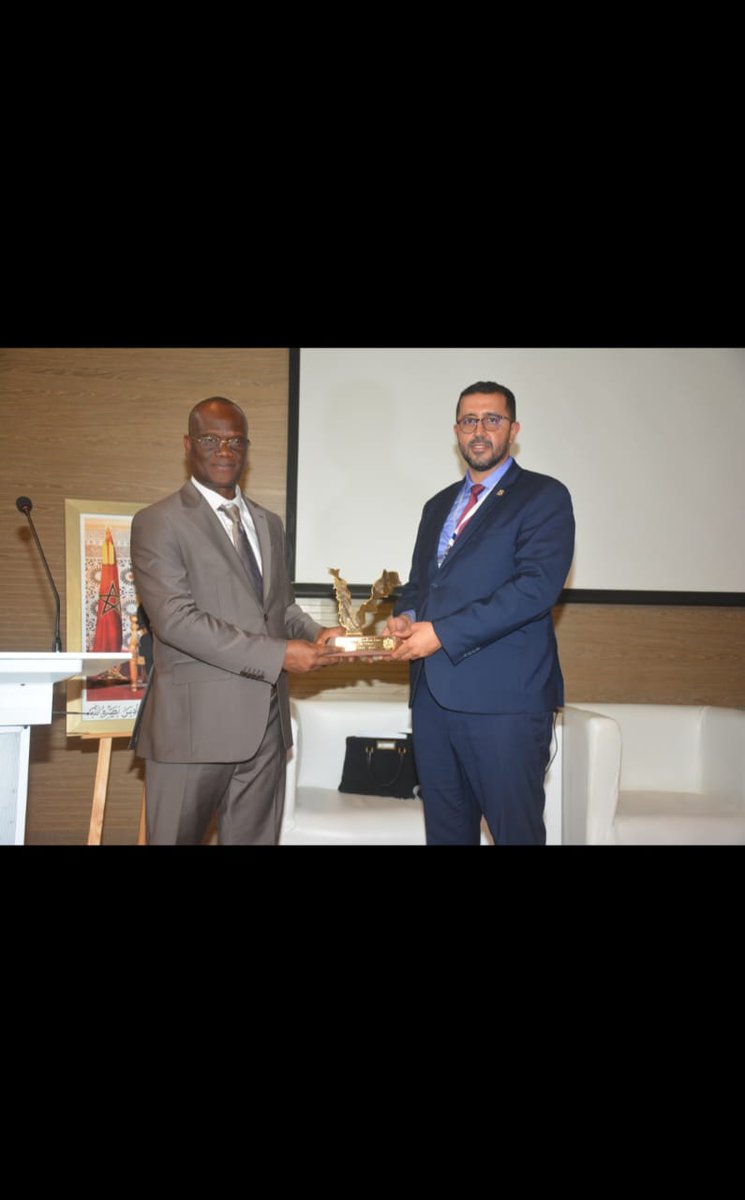 Nous saluons la presence du Dr José k. SYMENOUS Pdt CCIT avec son équipe...les Pdts de CCIS Rabat et CCI de la RDC nous ont apporté leur soutien par leur présence. Gratitude