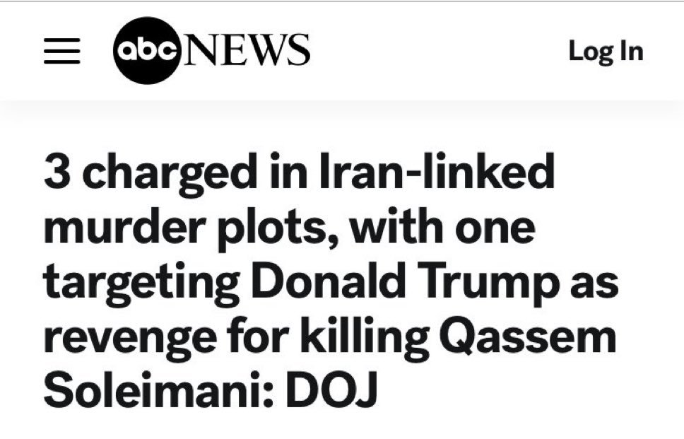 Eyal Yakoby (@eyakoby) on Twitter photo Tucker Carlson knows the population of Iran, but not that Iran tried to assassinate President Trump.
Which seems more important? Tucker Carlson knows the population of Iran, but not that Iran tried to assassinate President Trump.
Which seems more important?