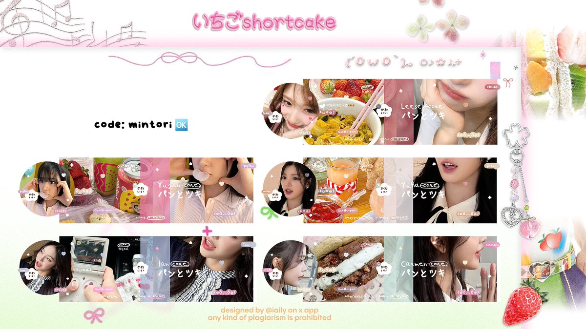 iaily's tweet photo. help rt, thank you!

hai, aku mau FS 8 layout rs di bawah jadi serba 6K 🍥 free retext nick yaaa, cek nama chara di ALT 🧺🐇

#zonauang https://t.co/W8APMgIuiz