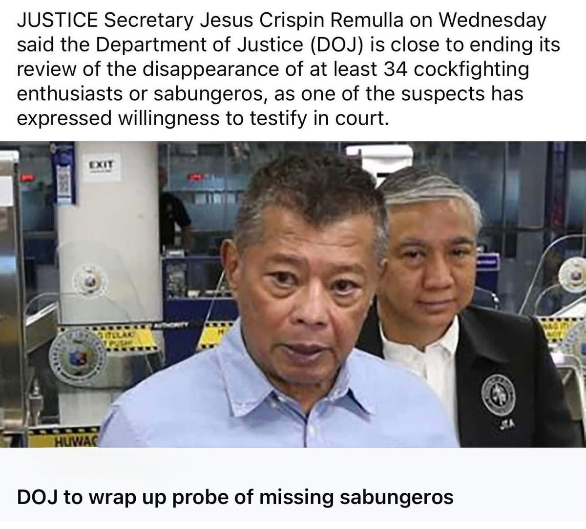 Cleaning up the mess that Duterte admin left. #POGO #OnlineSabong