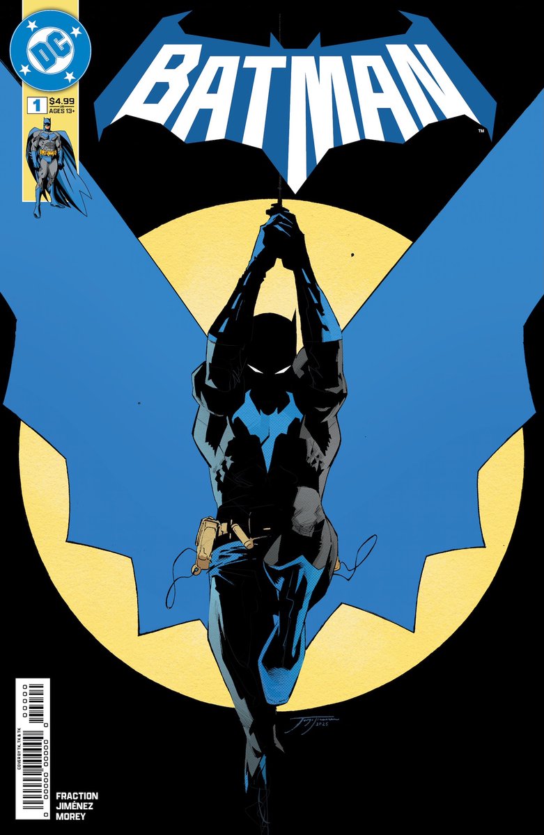 _AJForever101's tweet image. Like father like son
Covers by @JorgeJimenezArt and @Bruno_Redondo_F
#Batman #Nightwing #TeenTitans #Superman #ComicArt #dccomics