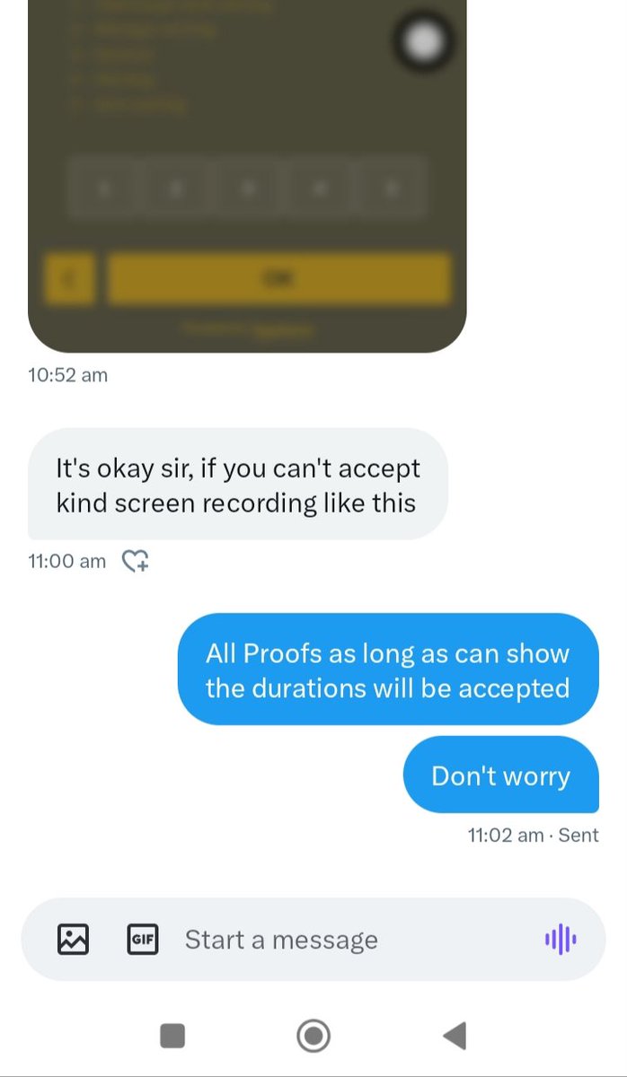 All Proofs are acceptable as long as you can show its' duration. No need to worry