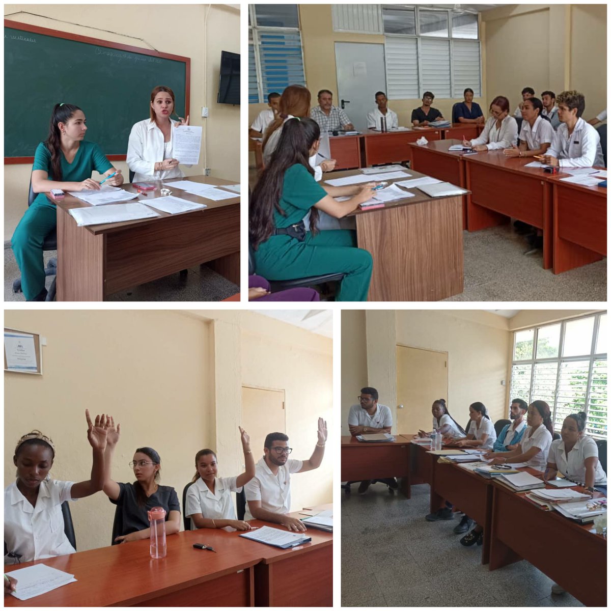 Ya comenzó el debate, la decisión y la oportunidad de ser especialista para los estudiantes de 5to año de Medicina en la reunión de preotorgamiento del Internado Vertical.

#UCMCamagüey #CubaPorLaVida #CubaPorLaSalud #UnidosXCuba #PorCamagüeyTodo