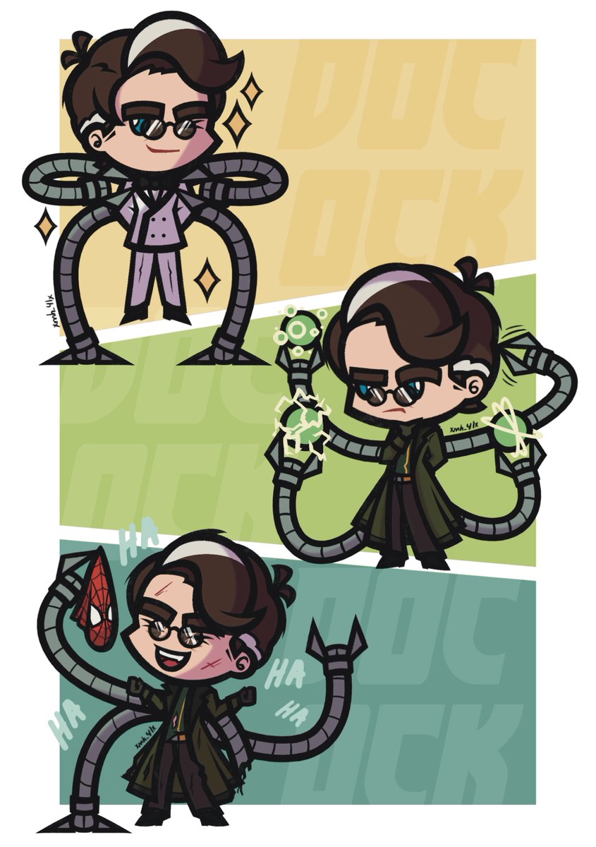 xmh_4lx's tweet image. The Sinister Scientist 🐙 #HEU #DocOck