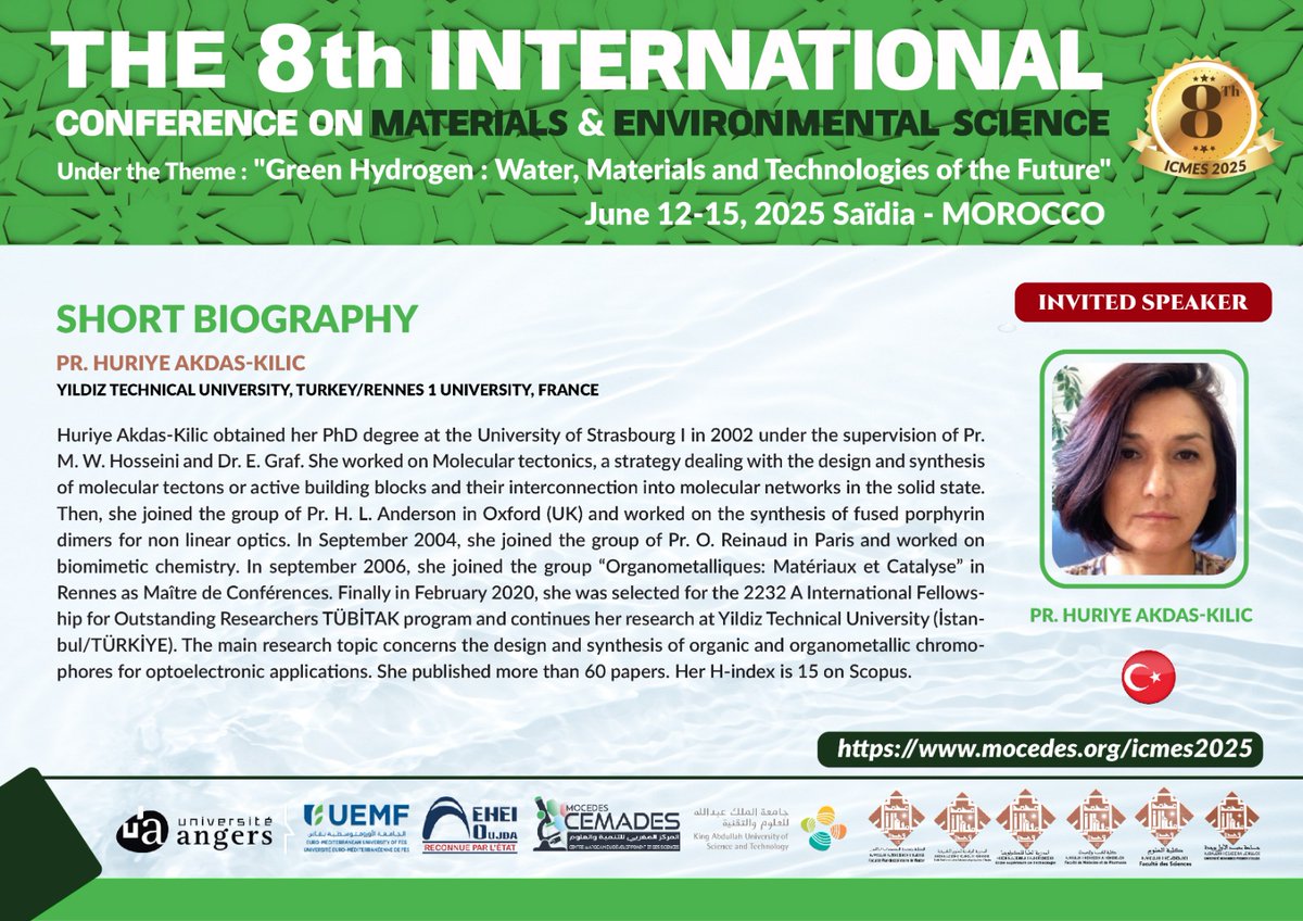 Prof. Huriye Akdas tweet media