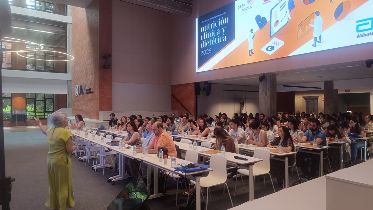 Ya estamos aquí <a href="/NutriSeen/">NutriSEEN</a> 
XXXI Curso de Actualización en #nutrición clínica y #dietética <a href="/sociedadSEEN/">Sociedad SEEN</a>

📅 19-21 junio
👉 Campus Universitario de la Univ. Alfonso X el Sabio.