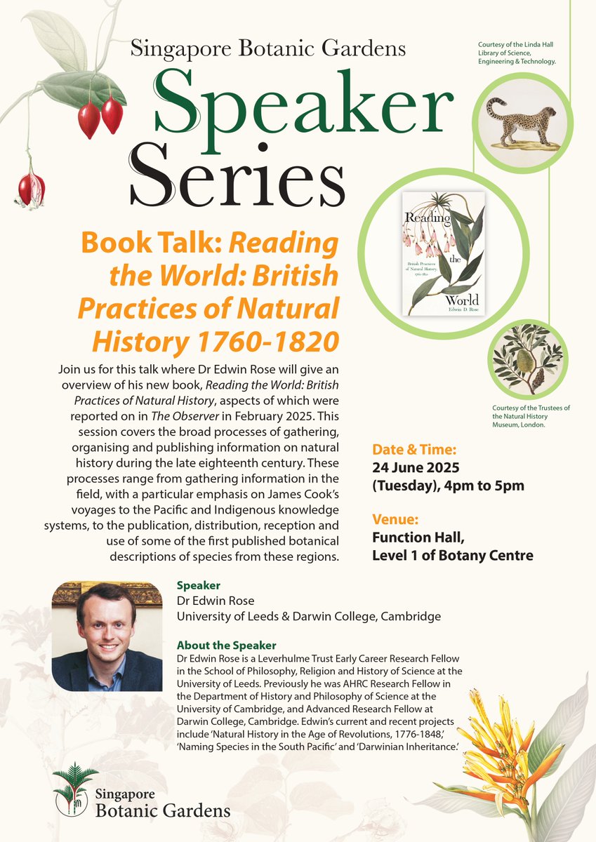 Edwin Rose (@edwinrose3) on Twitter photo Looking forward to speaking at Singapore Botanic Gardens on 24th June! Do come along if you are around. nparks.gov.sg/sbg/whats-happ… <a href="/KinoSingapore/">Kinokuniya Singapore</a> Looking forward to speaking at Singapore Botanic Gardens on 24th June! Do come along if you are around. nparks.gov.sg/sbg/whats-happ… <a href="/KinoSingapore/">Kinokuniya Singapore</a>