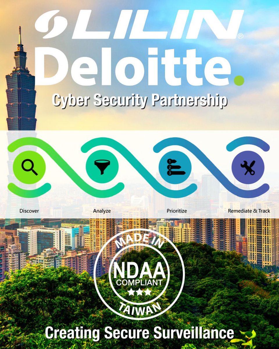 LILIN are constantly reviewing and enhancing our #CyberSecurity efforts to provide our customers with high-quality, safe &amp; reliable products. All products are subject to Deloitte’s rigorous testing process before they are released for sale- read more here: bit.ly/3xv33UB