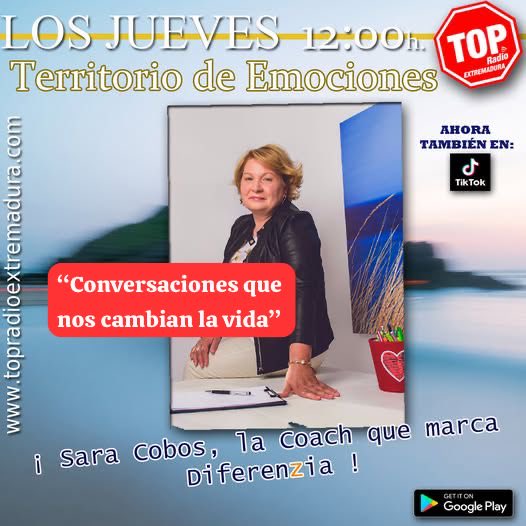 Hoy “Conversaciones que nos cambian la vida”
🎧Nos escuchamos 👉topradioextremadura.com
  🎙️🎧❣️

📣¿Conoces tu estilo de comunicación?
Lo que decimos, cómo lo decimos y desde dónde lo decimos impacta directamente en nuestras relaciones , decisiones y bienestar emocional.