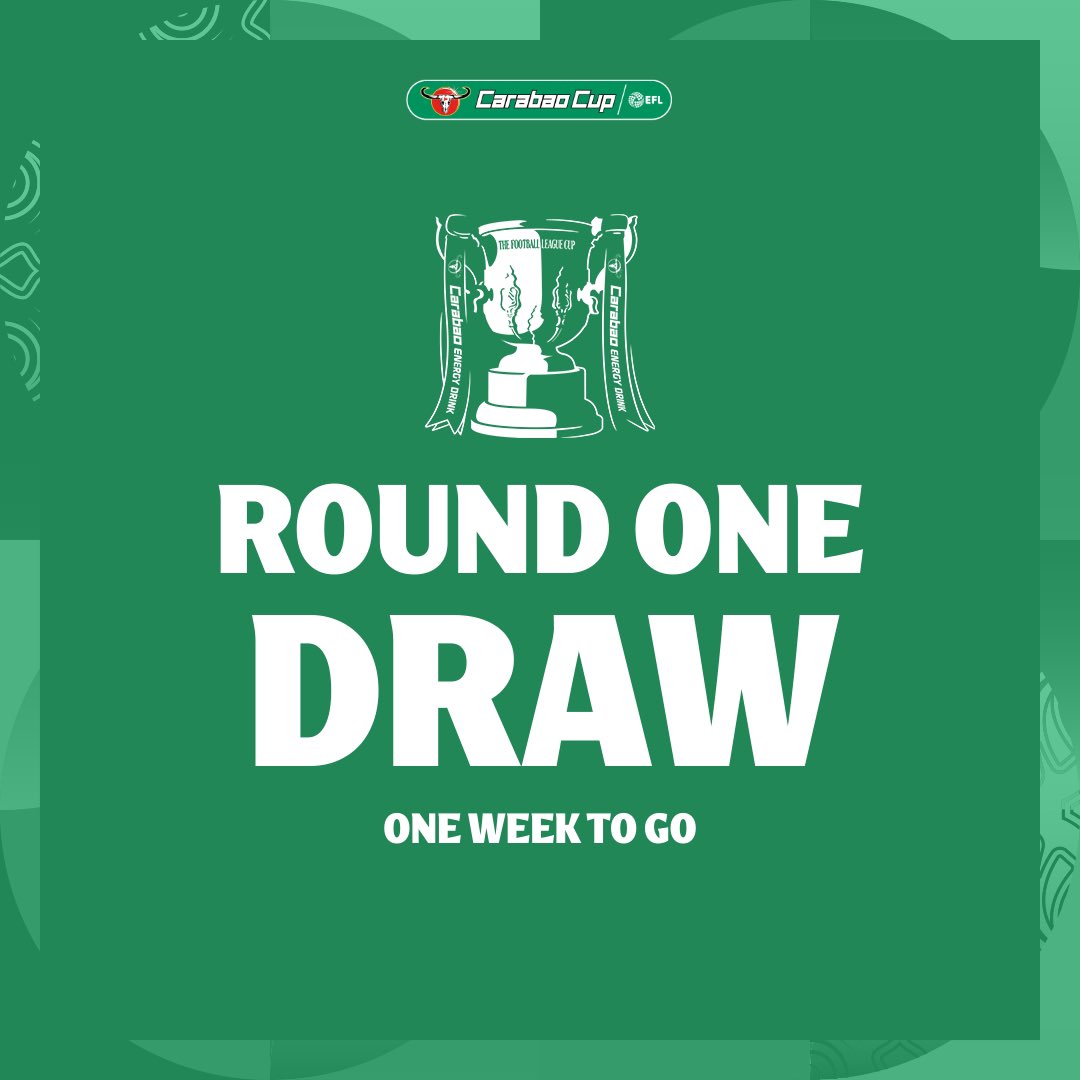 Seven days away 🏆👀

#EFL | #CarabaoCup