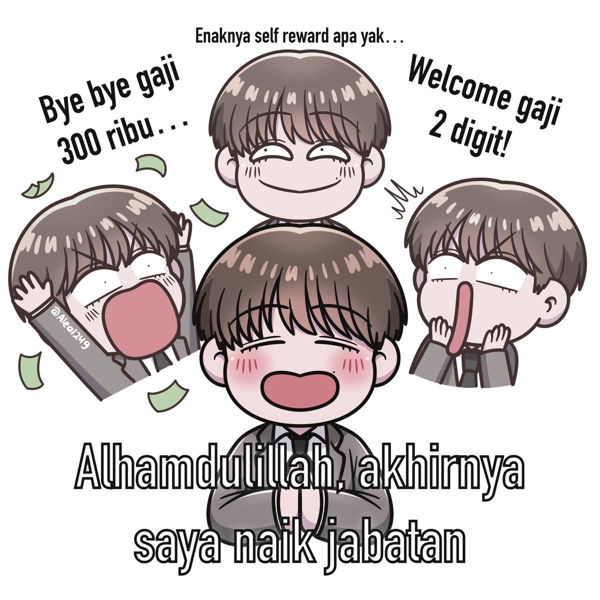 Bank Tubatu Bonus Meme💵

Kamal setelah 10 taun kerja di Bank Tubatu, Alhamdulillah yaaa Mas🤭

#TXTfanart #HUENINGKAI #TOMORROW_X_TOGETHER #artistidn
