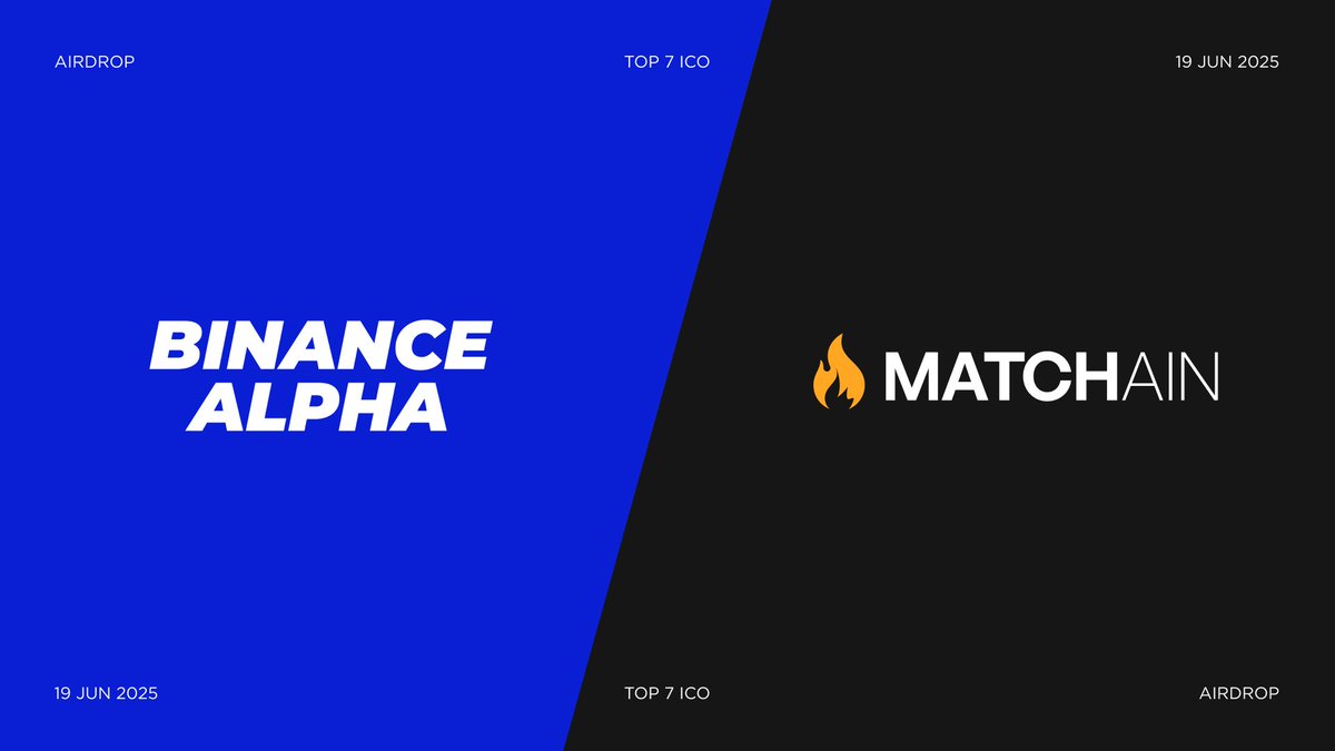 Matchain [MAT] Airdrop for Binance Alpha Traders

To celebrate $MAT listing on #BinanceAlpha, users have received an #Airdrop.