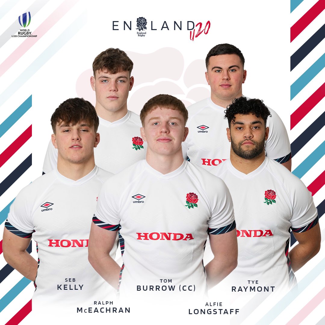 Sale Sharks ๐ฆ (@salesharksrugby) on Twitter photo ๐๐๐ง๐ค๐ฃ๐ ๐ฝ๐ค๐ช๐ฃ๐ ๐ฎ๐น
Five Sharks have been named in <a href="/EnglandRugby/">England Rugby</a>โs U20s squad for the upcoming World Championship ๐ฅ
Congratulations lads!
#SharksDNA | <a href="/SaleSharksAcad/">Sale Sharks Academy</a> ๐๐๐ง๐ค๐ฃ๐ ๐ฝ๐ค๐ช๐ฃ๐ ๐ฎ๐น
Five Sharks have been named in <a href="/EnglandRugby/">England Rugby</a>โs U20s squad for the upcoming World Championship ๐ฅ
Congratulations lads!
#SharksDNA | <a href="/SaleSharksAcad/">Sale Sharks Academy</a>