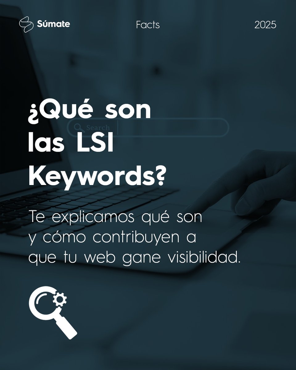 ¿𝐂ó𝐦𝐨 𝐡𝐚𝐜𝐞𝐫 𝐪𝐮𝐞 𝐭𝐮 𝐜𝐨𝐧𝐭𝐞𝐧𝐢𝐝𝐨 𝐬𝐞𝐚 𝐦á𝐬 𝐫𝐞𝐥𝐞𝐯𝐚𝐧𝐭𝐞?
➡️ Usando LSI Keywords, uno de los conceptos clave en el SEO actual.
La semántica, el contexto y la intención marcan el futuro del marketing digital.
📎 hubs.li/Q03sQCZG0