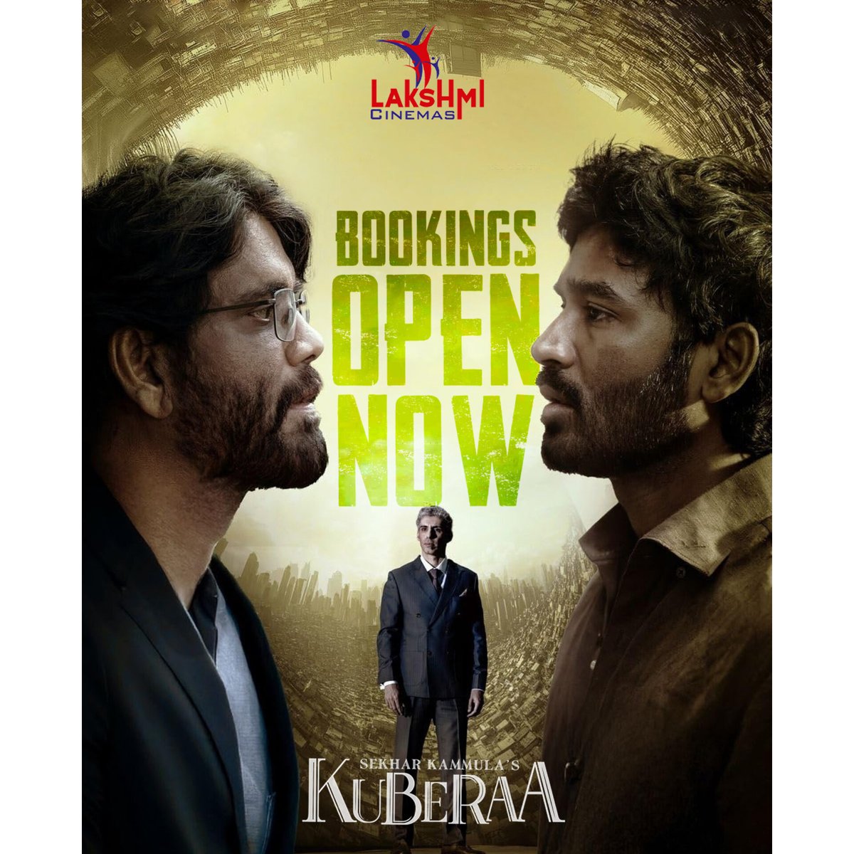 Dhanush starring #Kuberaa from tomorrow at Lakshmi Cinemas, Hosur. Book your tickets now at the box office and Book my show app.
#dhanush #nagarjuna #rashmikamandanna #lakshmicinemas #hosur