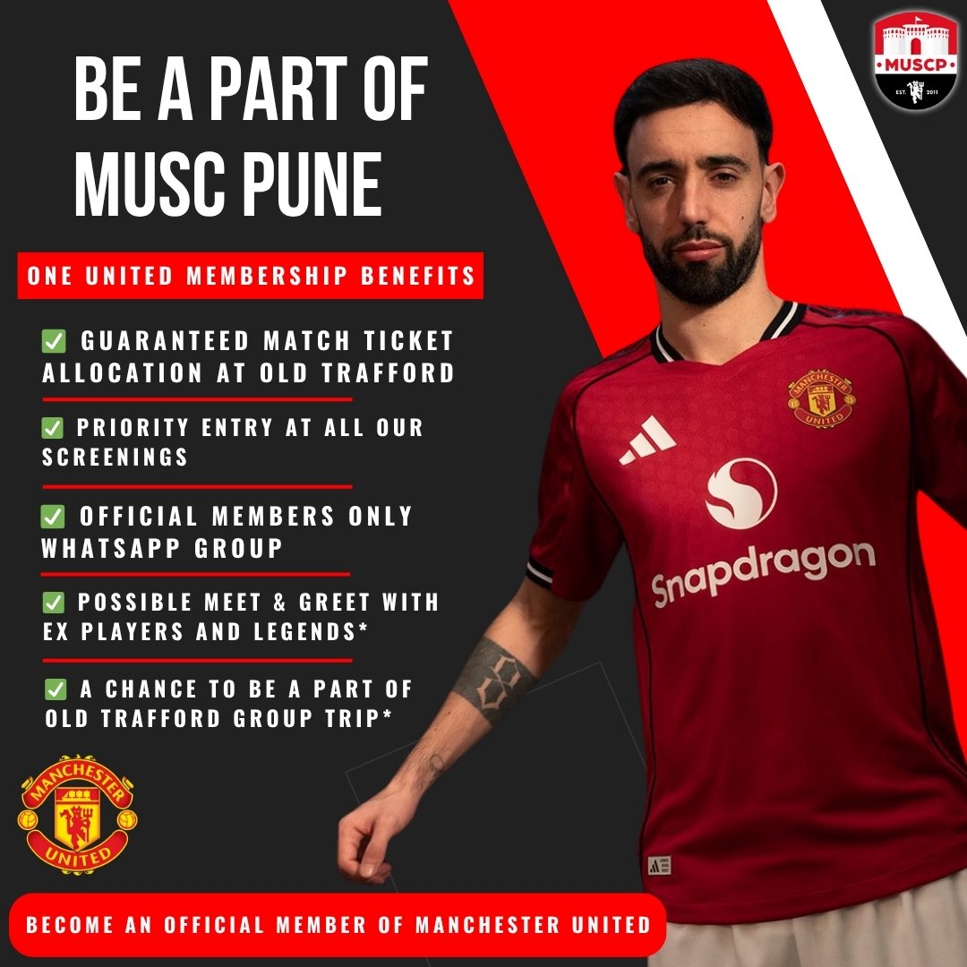 Manchester United SC - Pune tweet media