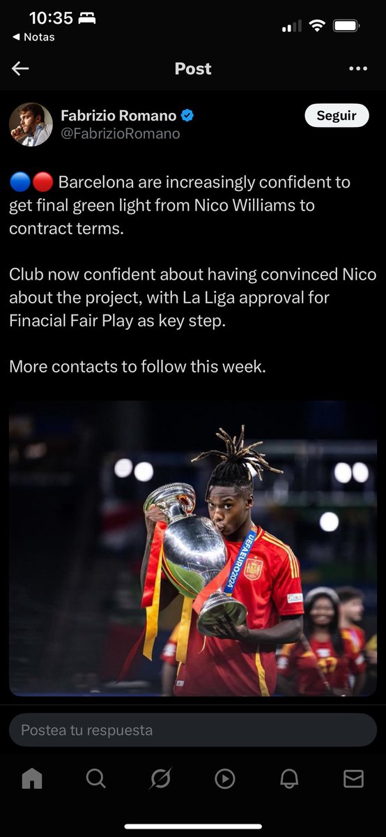 Reuniones, contratos sobre la mesa, luz verde…✅

Todo esto, es del año pasado.

Parece mentira que no sepáis a que juegan estos. A falta de estímulos futbolísticos los periodistas deportivos tienen que comer en verano.

Lo peor? Que ya han conseguido su primer objetivo.