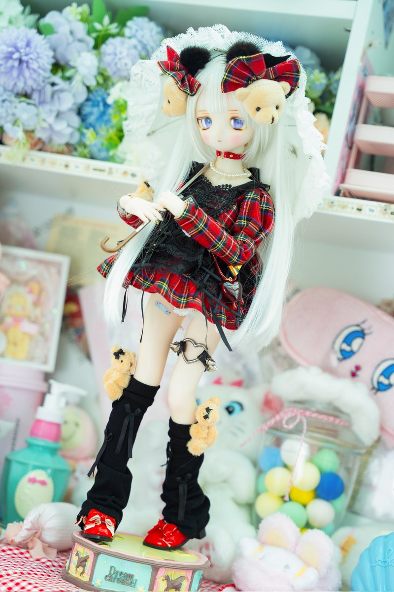 너무 귀여워 너무 잘 샀어 ㅠ
최고의 의상 ❤️🖤🐻
#MDDはいいぞ
#EIRI_DOLL