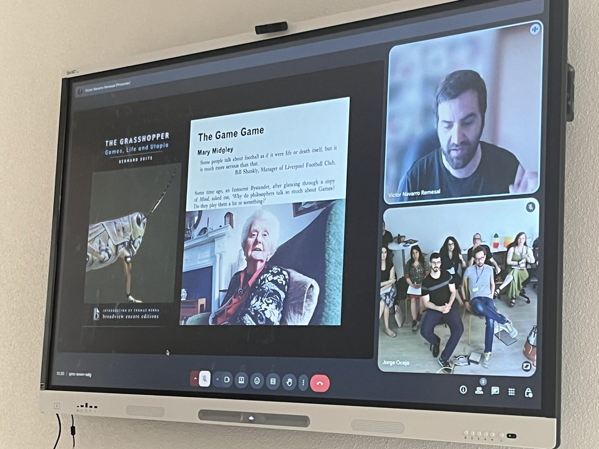 Júlia Vilasís-Pamos (@j_vilasispamos) on Twitter photo Arranca el workshop de #PLAYCOMP en la <a href="/usal/">Universidad de Salamanca</a> con la keynote sobre los debates históricos y actuales sobre la definición de los Game Studies a cargo de <a href="/VtheWanderer/">Victor Navarro Remesal 🐢</a> Arranca el workshop de #PLAYCOMP en la <a href="/usal/">Universidad de Salamanca</a> con la keynote sobre los debates históricos y actuales sobre la definición de los Game Studies a cargo de <a href="/VtheWanderer/">Victor Navarro Remesal 🐢</a>