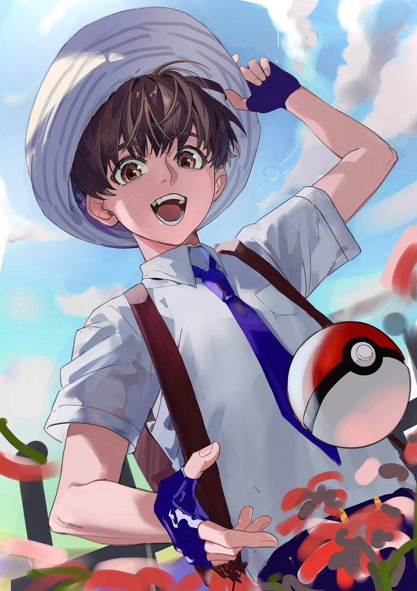 ArH6r's tweet photo. 去年画的，大概率是不会再往下画了。#pokmon https://t.co/TYDMJ9IcZn