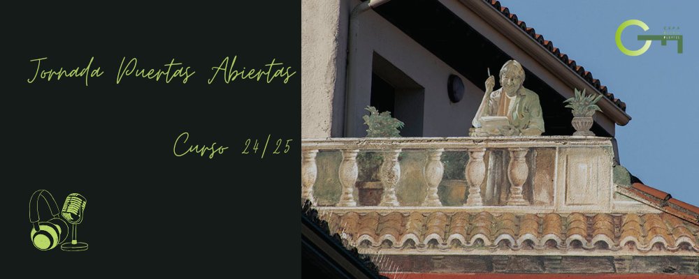 ¡Nuevo contenido #RadioGF!
Hace unos días celebramos la Jornada de Puertas Abiertas y decidimos recoger el testimonio de algunas de las personas que se acercaron a conocernos
¡Esperamos que os guste!
Jornada Puertas Abiertas 24/25 mediateca.educa.madrid.org/audio/mr5noj2y… a través de <a href="/educamadrid/">EducaMadrid - Plataforma Educativa</a>