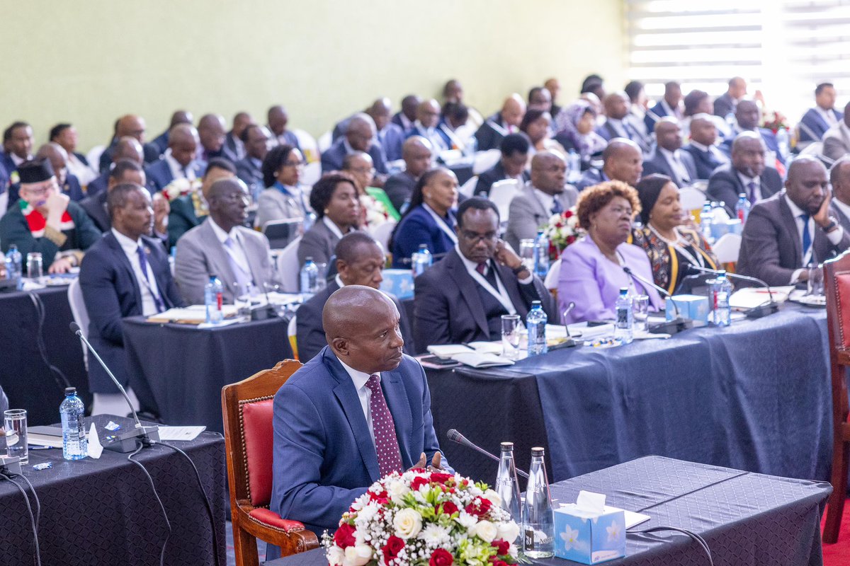 WilliamsRuto's tweet photo. The path to transforming our country has been bumpy, demanding and requiring of us to make difficult decisions.

Even so, we are proud of those decisions that are now paying dividends. We remain focused as we build synergies that will spur our economic growth.

At KCB Leadership Centre, Kajiado County, for the Third National Executive Retreat. The two-day meeting will take stock of the Government’s delivery of the Bottom Up Economic Transformation Agenda  so far.