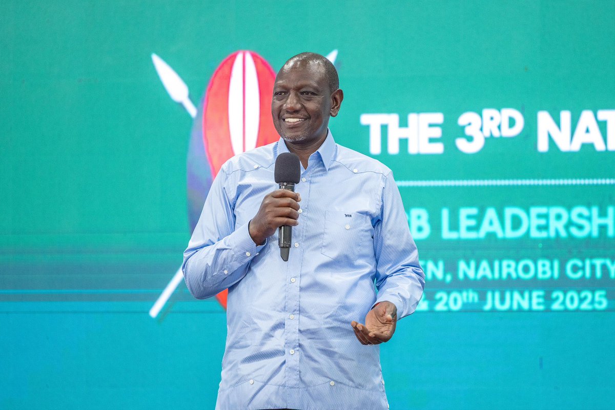 WilliamsRuto's tweet photo. The path to transforming our country has been bumpy, demanding and requiring of us to make difficult decisions.

Even so, we are proud of those decisions that are now paying dividends. We remain focused as we build synergies that will spur our economic growth.

At KCB Leadership Centre, Kajiado County, for the Third National Executive Retreat. The two-day meeting will take stock of the Government’s delivery of the Bottom Up Economic Transformation Agenda  so far.