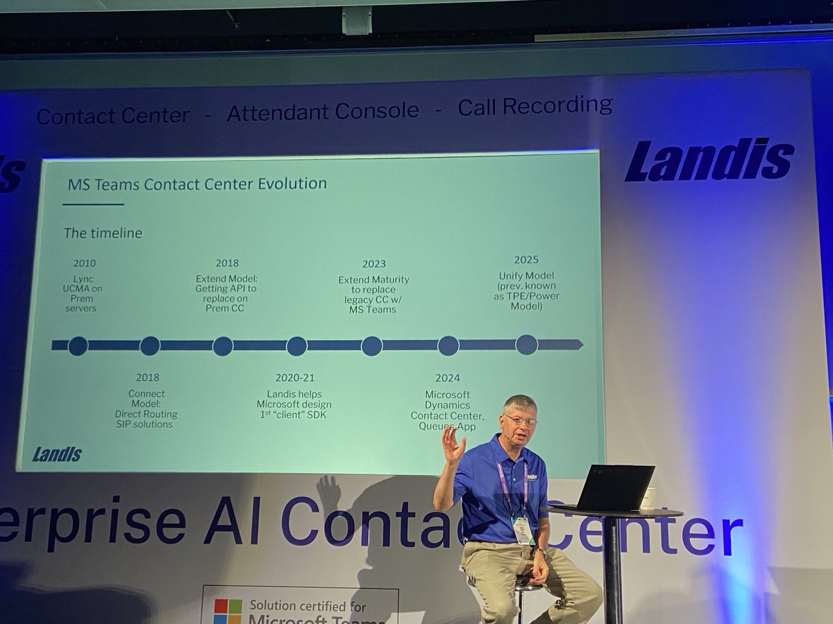 Matt Landis discusses Microsoft contact center evolution at Commsverse