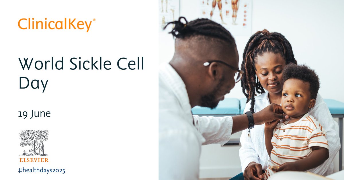 NUH Library Services (@nuhlibrary) on Twitter photo #WorldSickleCellAwarenessDay highlights the urgent need for access to comprehensive care & essential treatments for individuals living with sickle cell disease.
Explore in-depth guidance on diagnosis & management <a href="/ClinicalKey/">Elsevier | ClinicalKey</a> by logging in with your NUH OpenAthens account. 📑 #WorldSickleCellAwarenessDay highlights the urgent need for access to comprehensive care & essential treatments for individuals living with sickle cell disease.
Explore in-depth guidance on diagnosis & management <a href="/ClinicalKey/">Elsevier | ClinicalKey</a> by logging in with your NUH OpenAthens account. 📑