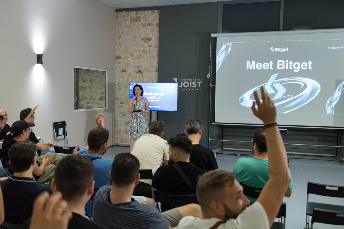 epirusdao's tweet photo. We’re sharing a few photos 📸
More highlights and video coming soon.
This is just the beginning.
#BlockchainIoannina #EpirusDAO #Web3Greece #OnchainCommunity https://t.co/N4L1kyQaQp