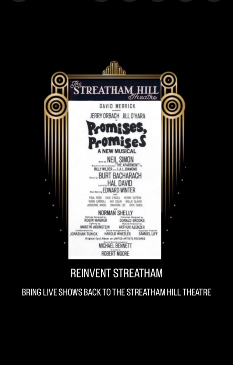 Martin (@martinc93414706) on Twitter photo The original planning application for the Gaumont State in Kilburn said there would be “plays etc”. How many other live shows have played there in the last 18 years as a church? Promises, Promises? <a href="/StreathamHillT/">The Friends of Streatham Hill Theatre</a> <a href="/lambeth_council/">Lambeth Council</a> <a href="/10DowningStreet/">UK Prime Minister</a> <a href="/heartstreatham/">❤ Streatham</a> <a href="/TheatresTrust/">Theatres Trust</a> The original planning application for the Gaumont State in Kilburn said there would be “plays etc”. How many other live shows have played there in the last 18 years as a church? Promises, Promises? <a href="/StreathamHillT/">The Friends of Streatham Hill Theatre</a> <a href="/lambeth_council/">Lambeth Council</a> <a href="/10DowningStreet/">UK Prime Minister</a> <a href="/heartstreatham/">❤ Streatham</a> <a href="/TheatresTrust/">Theatres Trust</a>