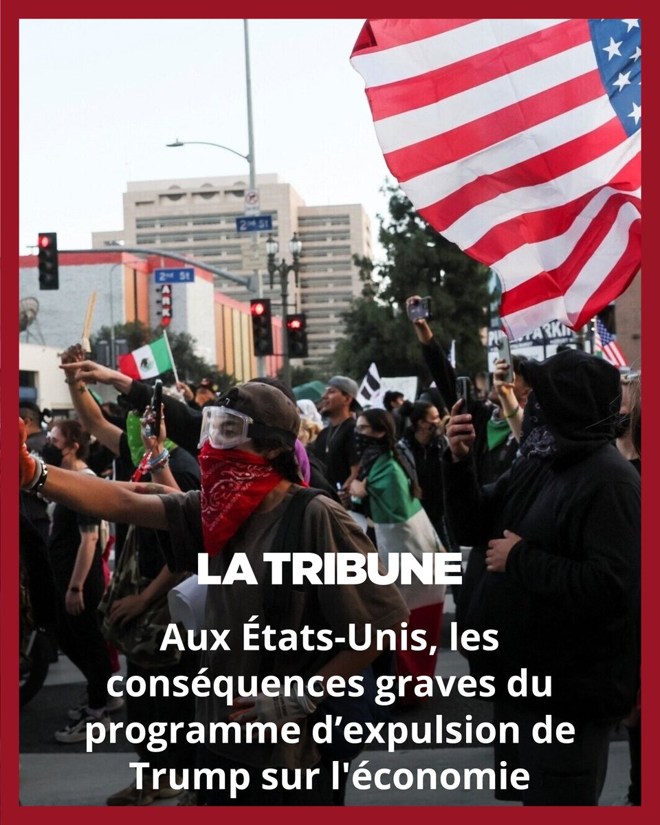 🇺🇸 Les programmes d’expulsion de migrants illégaux de ces dernières semaines ne sont pas sans conséquence sur l’#économie américaine.

➡️ Un article de <a href="/MargotRuault/">Ruault Margot</a>, à lire ici : l.latribune.fr/FFa