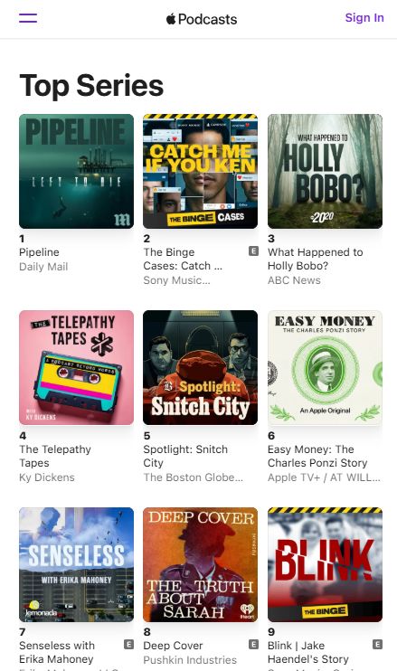 Mail Metro Media (@mailmetromedia) on Twitter photo Pipeline soars to #1 in Apple podcast charts! ๐
In a first for a British newspaper, <a href="/DailyMail/">Daily Mail</a>'s Pipeline has beaten industry heavyweights to be the most listened to series in the US
Read more and listen now ๐ buff.ly/g6QjRLA
#podcast #audio #pipeline #dailymail Pipeline soars to #1 in Apple podcast charts! ๐
In a first for a British newspaper, <a href="/DailyMail/">Daily Mail</a>'s Pipeline has beaten industry heavyweights to be the most listened to series in the US
Read more and listen now ๐ buff.ly/g6QjRLA
#podcast #audio #pipeline #dailymail