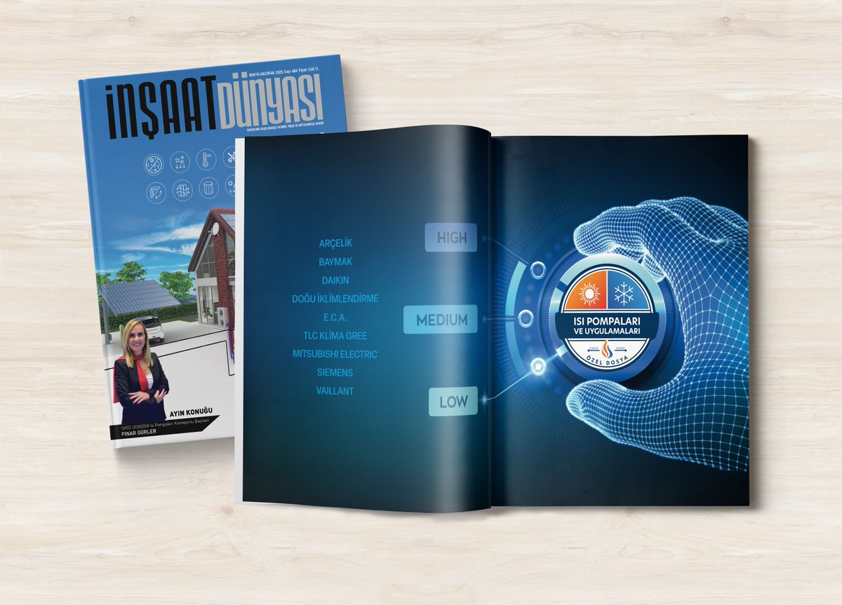insaat_dunyasi's tweet image. İNŞAAT DÜNYASI DERGİSİ/ÖZEL DOSYA/ISI POMPALARI VE UYGULAMALARI
Caner Doğan: Gree, hava ve su kaynaklı ısı pompaları ile pazarda yerini alıyor buff.ly/BmE3hR5 #TLCKlima #GreeKlima #İklimlendirme #HeatPumps #HeatingandCooling #BuildingsMaterials #Construction