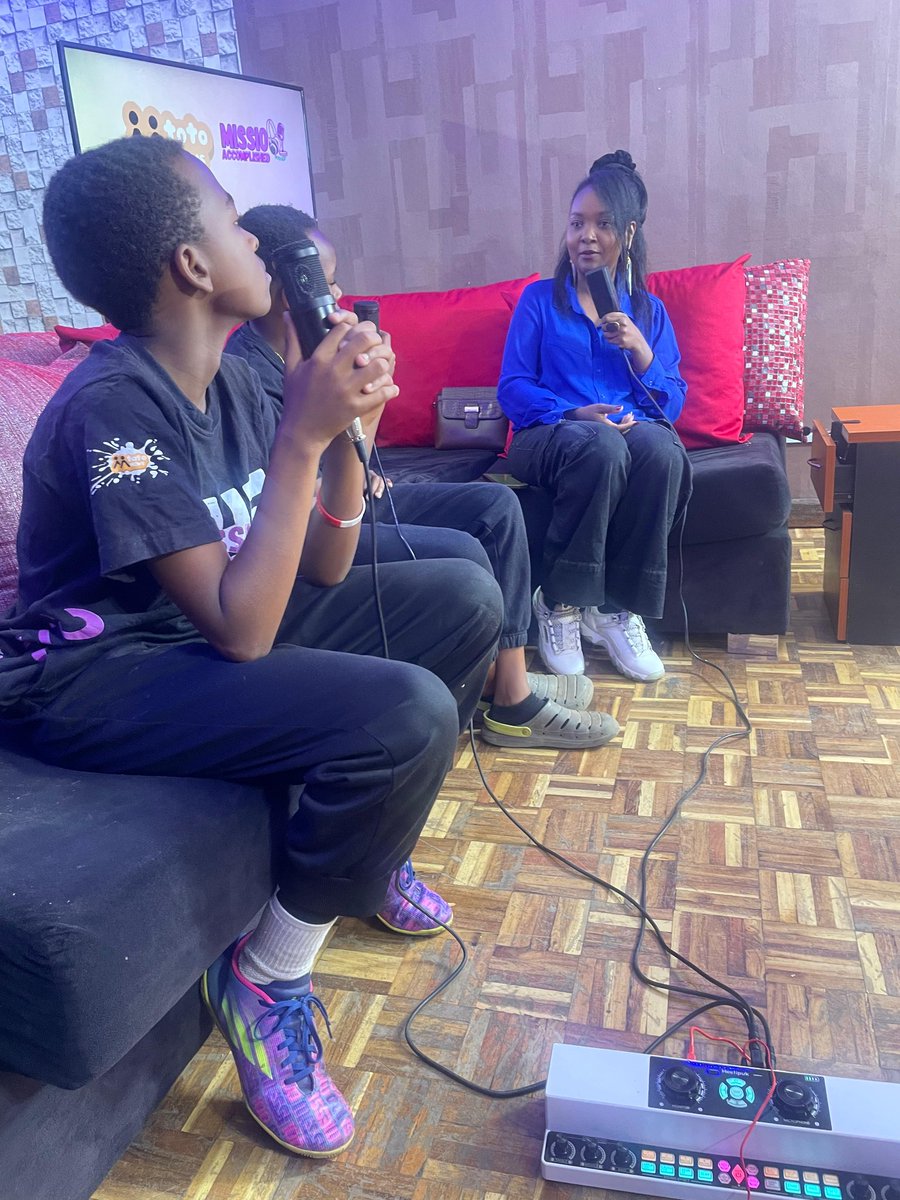 Thank you for the Invitation <a href="/MtotoNews/">Mtoto News</a> We love to inspire and empower the Next Generation of creatives in Africa -to Lead with Purpose and impact.Details of where and when the episode will be on air coming soon.
#creativeeconomy #digitaarts #leadership #youthvoices #storytelling