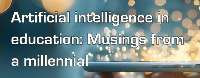 GlobalYAcademy's tweet image. How is a millennial experiencing the rise of AI in education?
GYA Connections 13 article "Artificial intelligence in education: Musings from a millennial" by the includes an honest reflection on learning in the age of algorithms.
👉 Check it out here: globalyoungacademy.net/wp-content/upl…