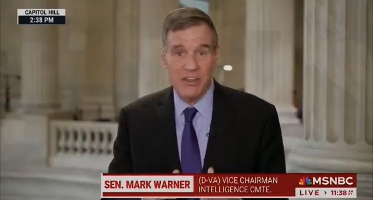 GA✨📰:
🇺🇸🇮🇷 US intelligence on Monday told the Senate that it still has no evidence that Iran is trying to build a nuclear weapon — according to Senator Mark Warner, vice chairman of the Senate Intelligence Committee, speaking on MSNBC. 

🗣Meanwhile, Donald Trump claimed that