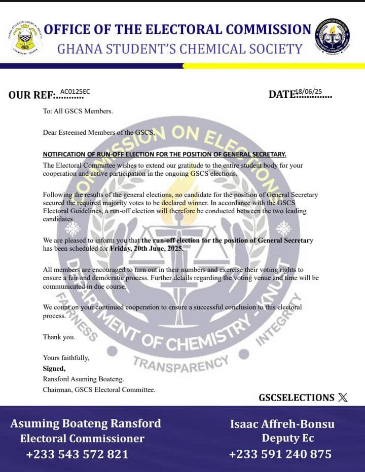 SCISA ELECTORAL COMMISSION tweet media