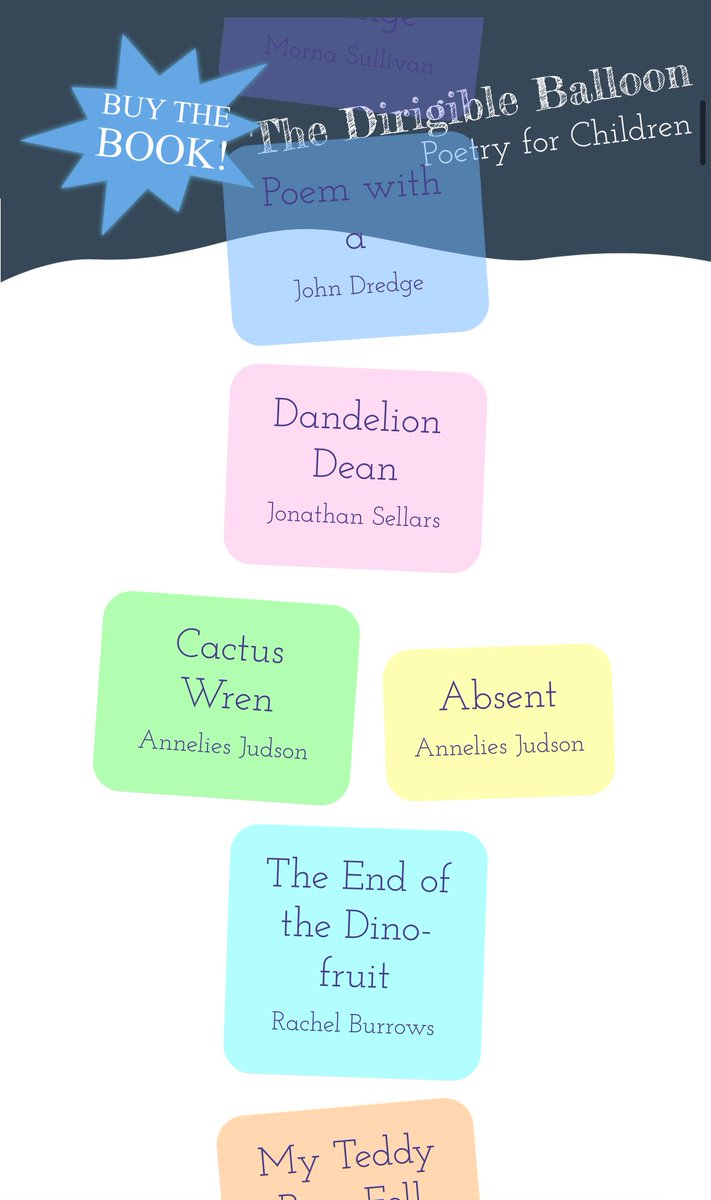 I’m in good company on The Dirigible Balloon this week.

The tireless efforts of <a href="/JonathanHumble/">Jonathan Humble 🎈</a> bring so much poetic joy to this world and I’m glad to be a (very small) part of it 🎈