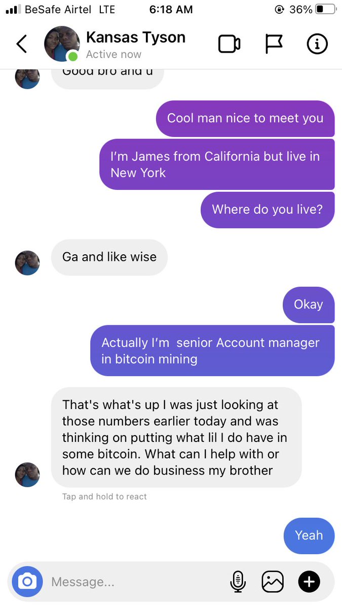 This is one of my students I teach how to make money in bitcoin mining with the help of my company platform 📊📈💰