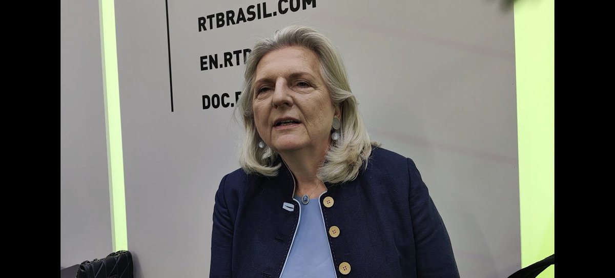 "There should be no more Mr Netanyahu. He should be sidelined. And it should be the Israeli army that should sideline him."

Was just talking with Austria's former foreign Minister, Karin Kneissl. At the Saint Petersburg Economic Forum. 

She also says Iran should use the