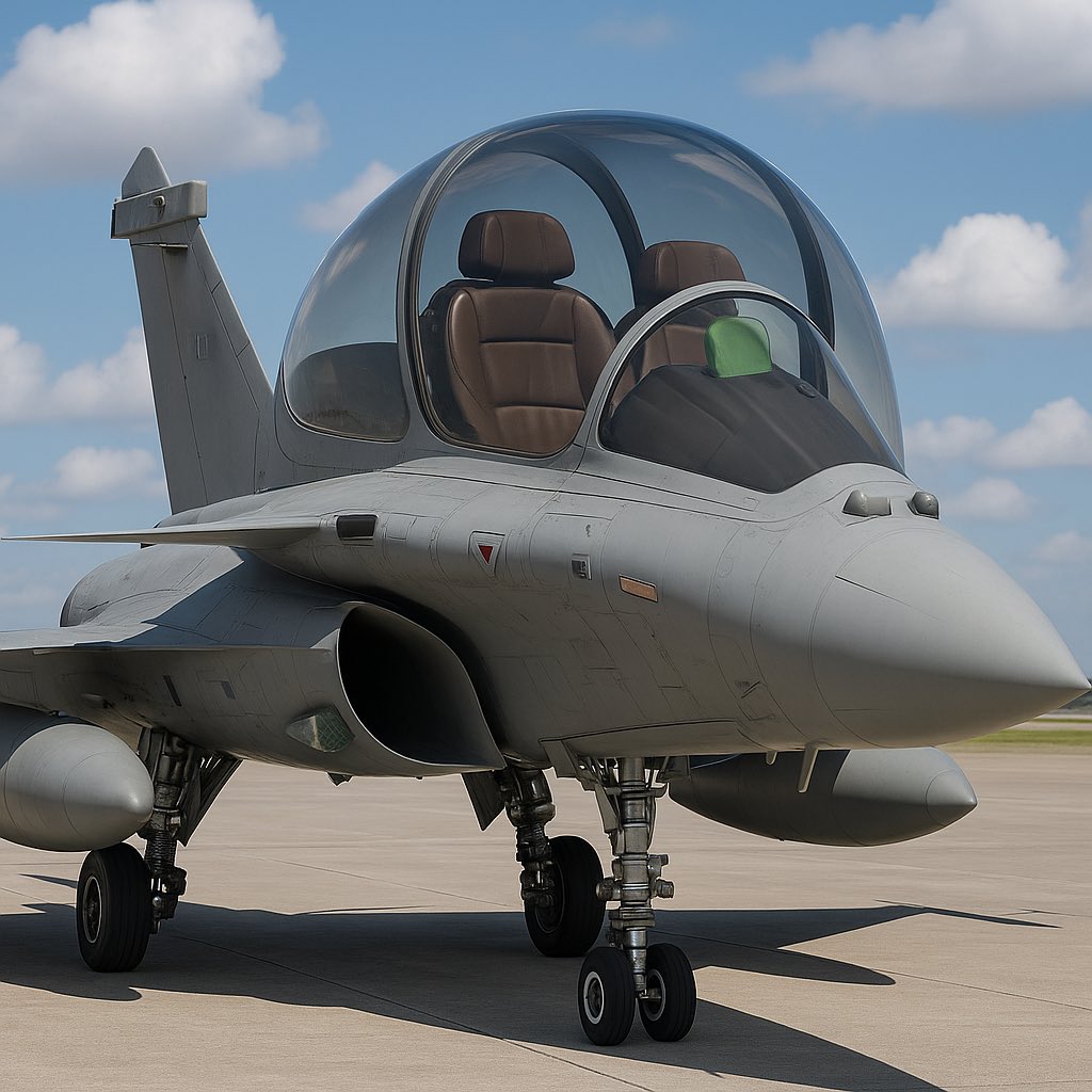 🇫🇷 A la demande du 1er ministre François Bayrou, des ajustements ergonomiques ont été effectués sur les Rafales. #SalonDuBourget