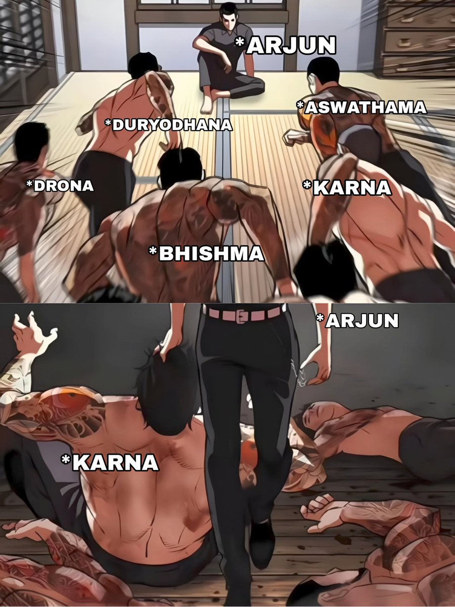 ARJUN in Virat YUDD 😎🔥
Cry more Sony Putra Karn FANS.