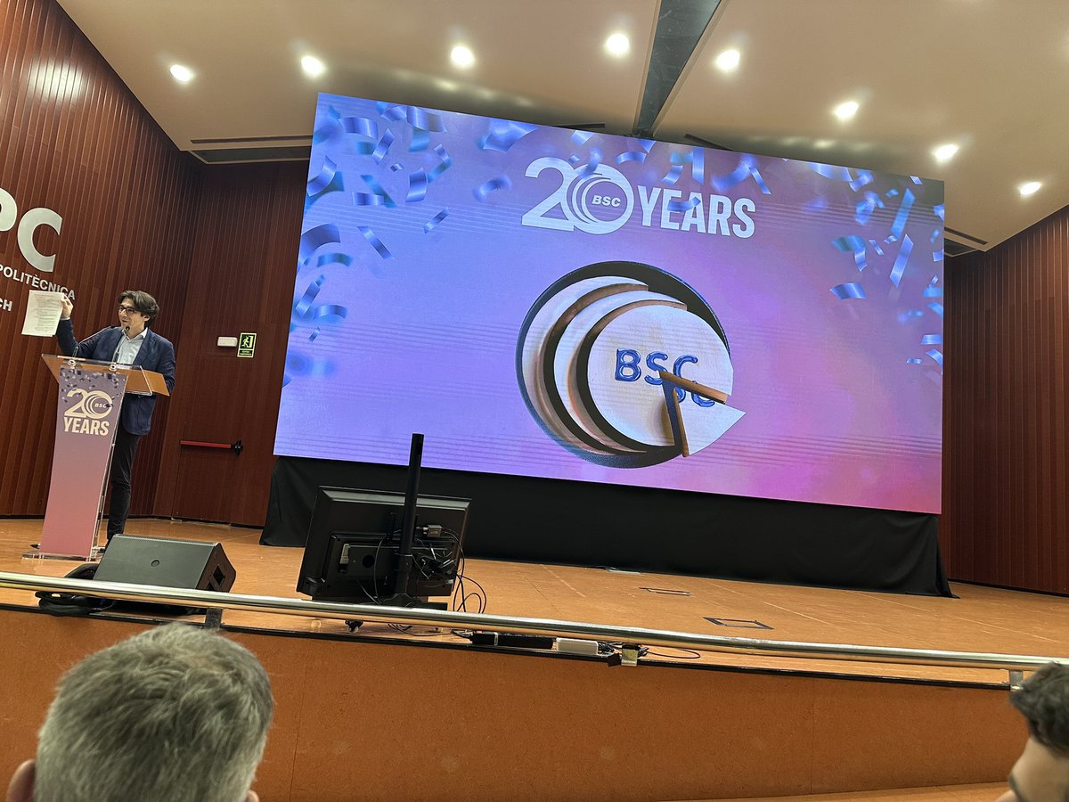 AlfonsoValencia alfonsovalencia.bsky.social (@alfons_valencia) on Twitter photo <a href="/mariona_sanz/">Mariona Sanz</a> <a href="/cristiancanton/">Cristian Canton</a> <a href="/BSC_CNS/">BSC-CNS</a> <a href="/PolarBearby/">Ricardo Baeza-Yates</a> The final - most emotional talk- by <a href="/pepmartorell/">Pep Martorell</a> our leaving Associate Director. We will miss his amazing leading capacity at all levels.
It has been an honour to work with him.
(Pep showing what were the plans when we arrived and how <a href="/BSC_CNS/">BSC-CNS</a> has evolved since) <a href="/mariona_sanz/">Mariona Sanz</a> <a href="/cristiancanton/">Cristian Canton</a> <a href="/BSC_CNS/">BSC-CNS</a> <a href="/PolarBearby/">Ricardo Baeza-Yates</a> The final - most emotional talk- by <a href="/pepmartorell/">Pep Martorell</a> our leaving Associate Director. We will miss his amazing leading capacity at all levels.
It has been an honour to work with him.
(Pep showing what were the plans when we arrived and how <a href="/BSC_CNS/">BSC-CNS</a> has evolved since)