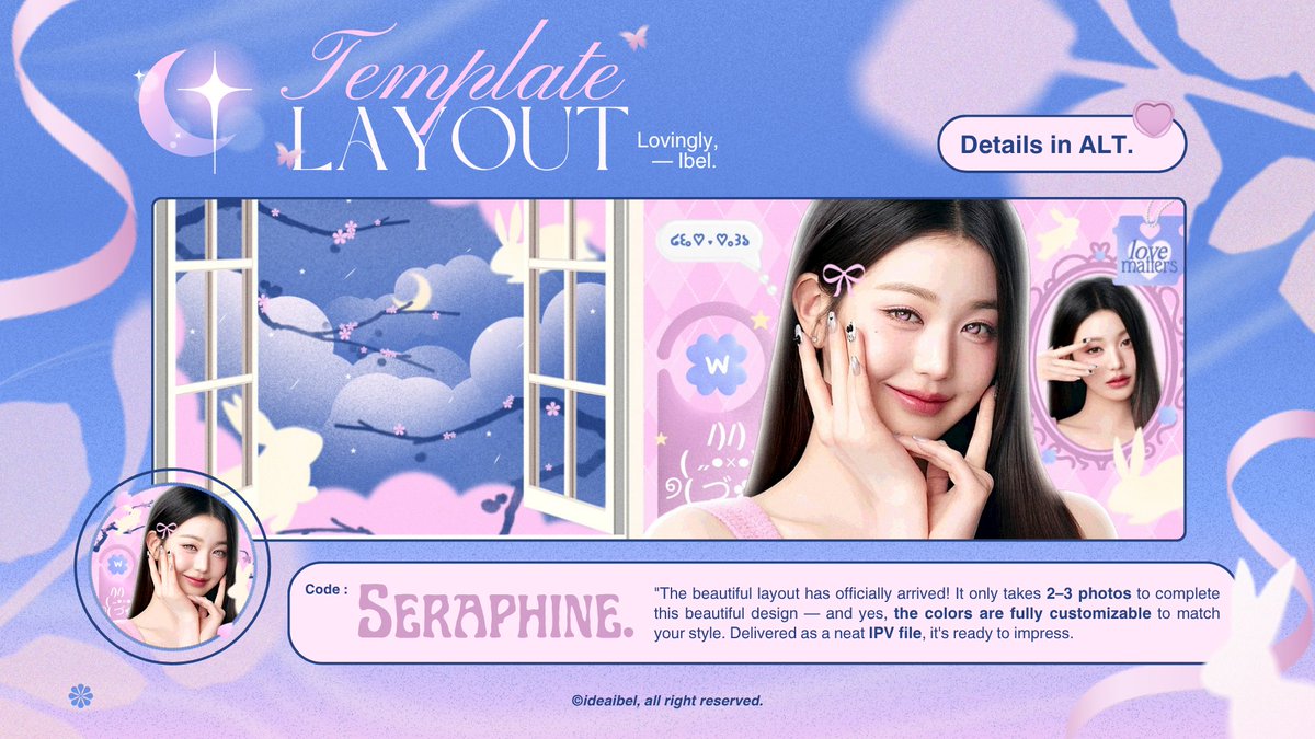 ideaibel's tweet photo. help repOst >___0 ! ayigatouu..🐇

💬 ... olaa dearest! ibel bawa 10 template layout nuansa dreamy yang siap kalian bungkus detik ini juga! ⊹ ࣪ ˖ ⏰🌸 jangan lupa intip ALT dan ketuk laman pesan buat konfirmasi, timaacii (≧◡≦)𓂃 ࣪˖ ִֶָ𐀔

#zonauang #zonajajan #zonaba https://t.co/6BaFaseQs6