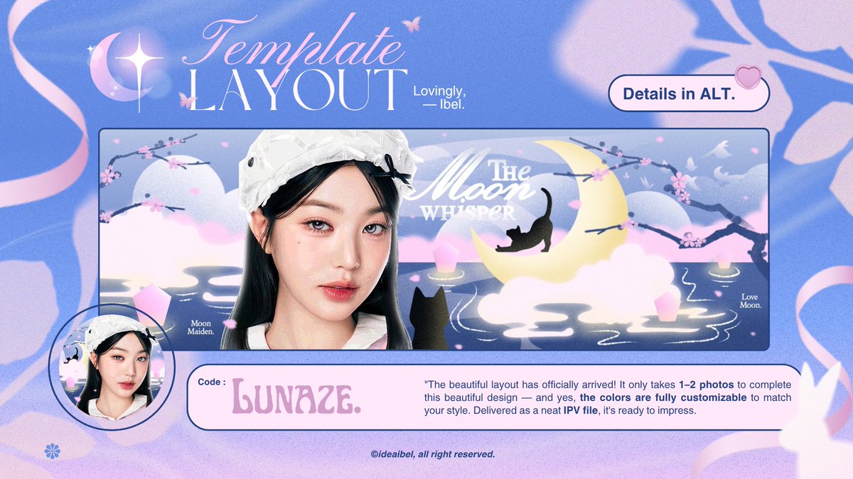 ideaibel's tweet photo. help repOst >___0 ! ayigatouu..🐇

💬 ... olaa dearest! ibel bawa 10 template layout nuansa dreamy yang siap kalian bungkus detik ini juga! ⊹ ࣪ ˖ ⏰🌸 jangan lupa intip ALT dan ketuk laman pesan buat konfirmasi, timaacii (≧◡≦)𓂃 ࣪˖ ִֶָ𐀔

#zonauang #zonajajan #zonaba https://t.co/6BaFaseQs6