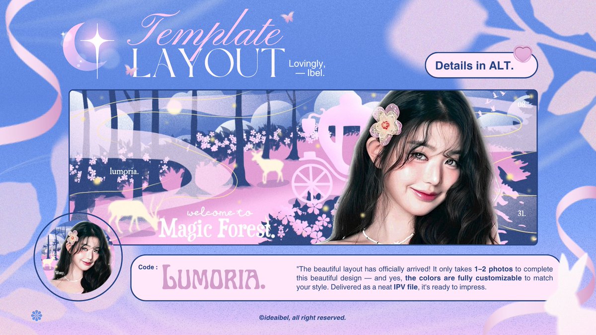 help repOst >___0 ! ayigatouu..🐇

💬 ... olaa dearest! ibel bawa 10 template layout nuansa dreamy yang siap kalian bungkus detik ini juga! ⊹ ࣪ ˖ ⏰🌸 jangan lupa intip ALT dan ketuk laman pesan buat konfirmasi, timaacii (≧◡≦)𓂃 ࣪˖ ִֶָ𐀔

#zonauang #zonajajan #zonaba