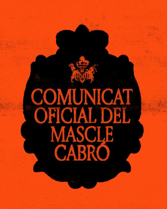aquelarre_cerve's tweet photo. ℹ️ Comunicat oficial del Mascle Cabró 🔥🔥🔥
https://t.co/kjCWswmp2C
#AquelarredeCervera #Aquelarre #Culturapopular #festes #tradicions #cultura #música #espectacle #comarquesdeponent https://t.co/p5rZzLhvE8
