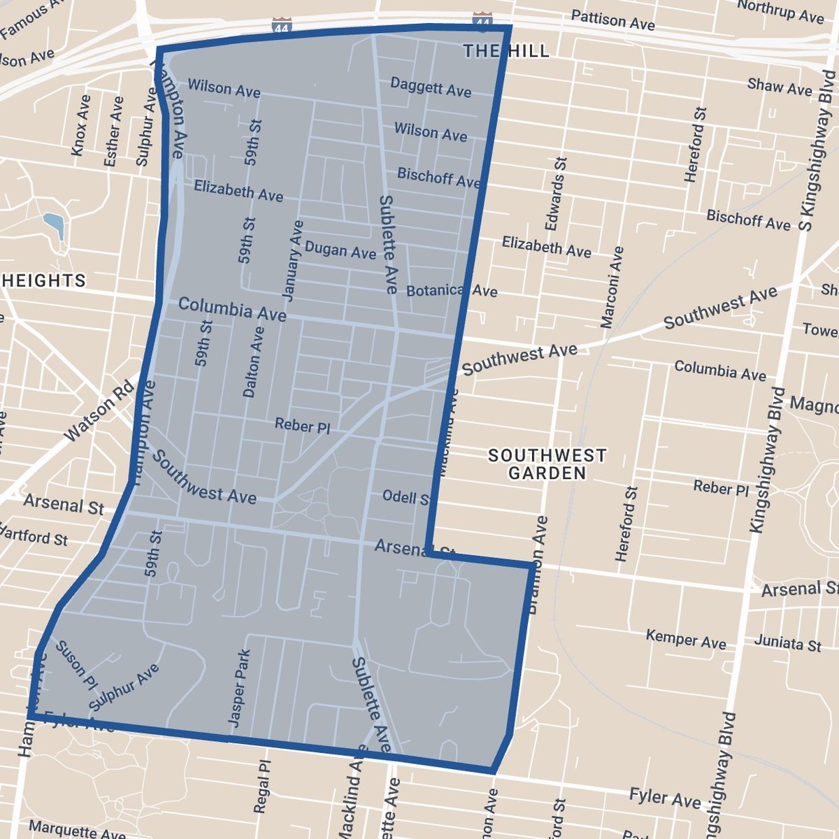 Scanner News STL (@scannernewsstl) on Twitter photo The City Water Division has issued a Precautionary Boil Water Advisory today (6-19-25), according to <a href="/CityEMA/">City of St Louis EM</a>.
The advisory area is bounded by Hampton on the west, Interstate 44 on the north, Macklind and Brannon on the east, and Fyler on the south. The City Water Division has issued a Precautionary Boil Water Advisory today (6-19-25), according to <a href="/CityEMA/">City of St Louis EM</a>.
The advisory area is bounded by Hampton on the west, Interstate 44 on the north, Macklind and Brannon on the east, and Fyler on the south.