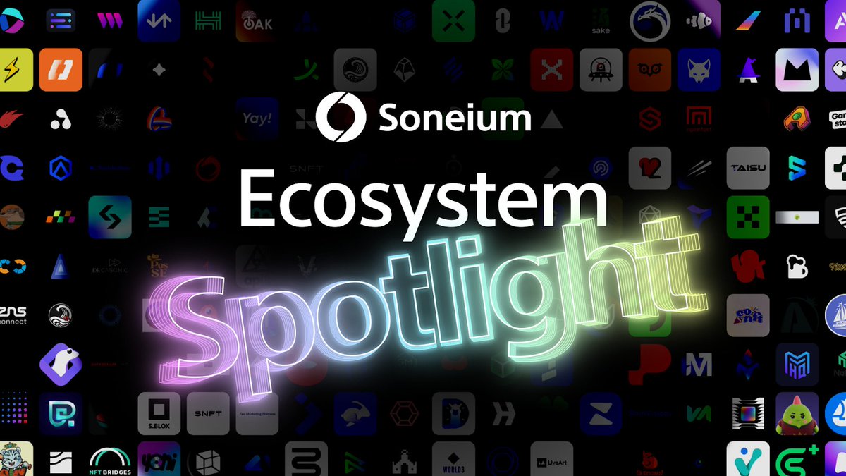 The Soneium Ecosystem Spotlight just got a fresh update 💿
